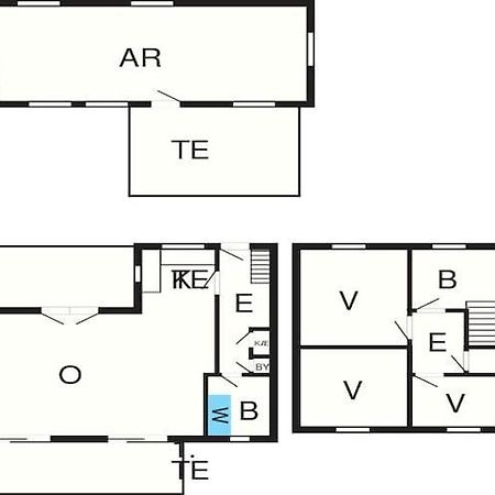 10 Person Holiday Home In R M Bolilmark Exteriör bild